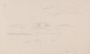 El cuaderno del canal de Joseph Mallord William Turner